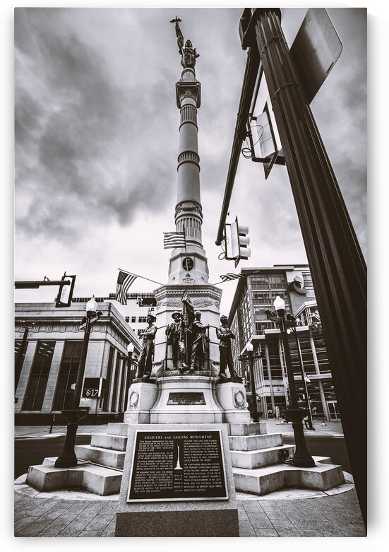 Soldiers and Sailors Monument Downtown Allentown by Jason Fink