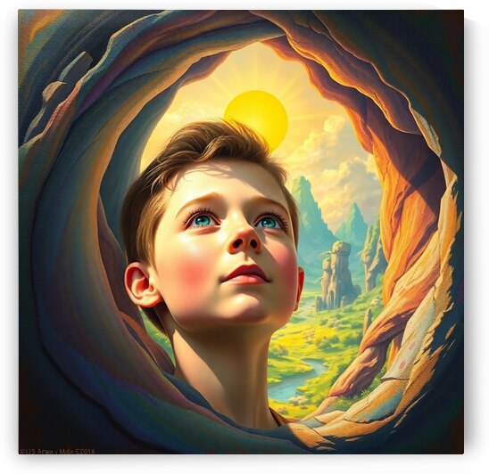 A Serene Landscape by Sali