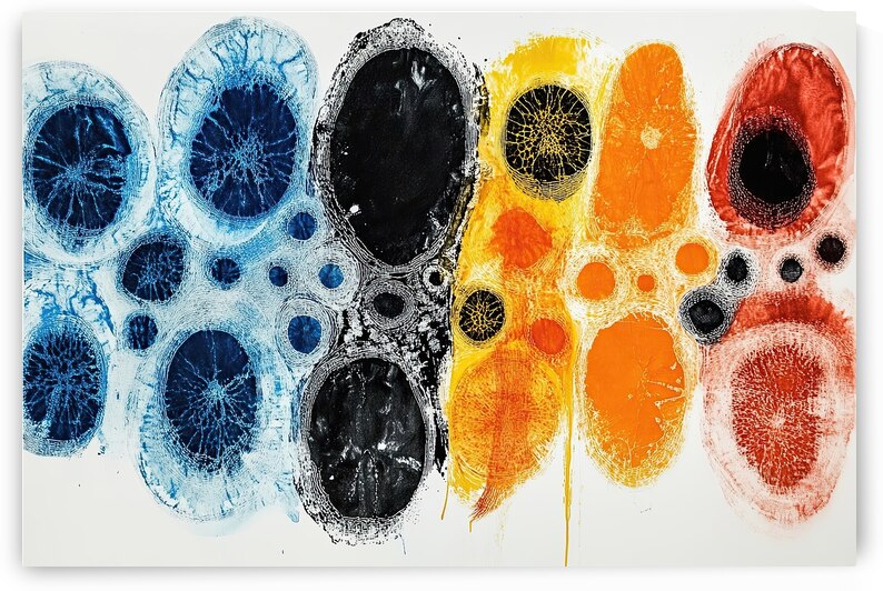 Cellular Echoes Chromatic Flow 78HNKJ 60 by Abstract Rebellion