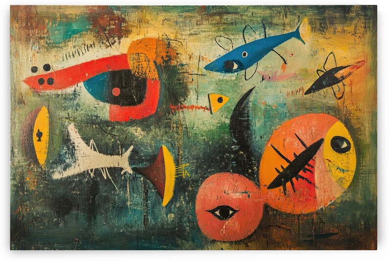 Celestial Fish Dance 7P3H9N 55 by Abstract Rebellion