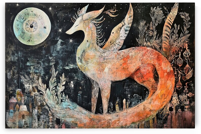 Celestial Fox Spirit 9H2N3Z 57 by Abstract Rebellion