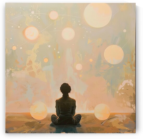 Celestial Meditation H3N2B9 45 by Abstract Rebellion