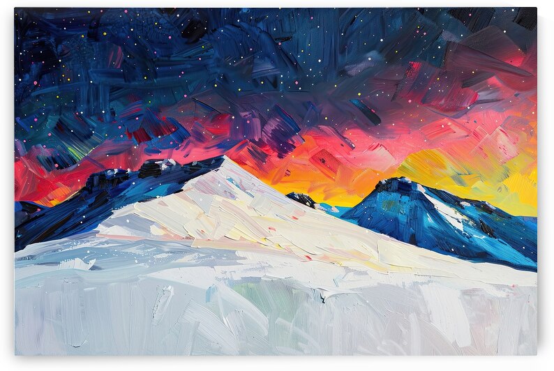 Celestial Summit Glow Y92H7N 60 by Abstract Rebellion