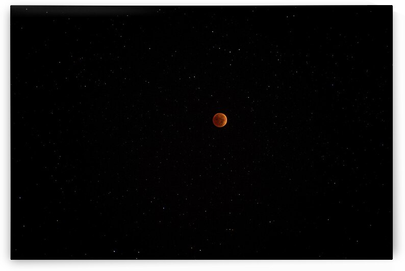 Total Lunar Eclipse Among The Stars 2 by Adrian Bradley