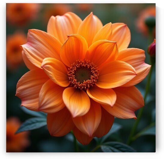 Rayonnement – Fleur Soleil en Pleine Majeste by globe2024