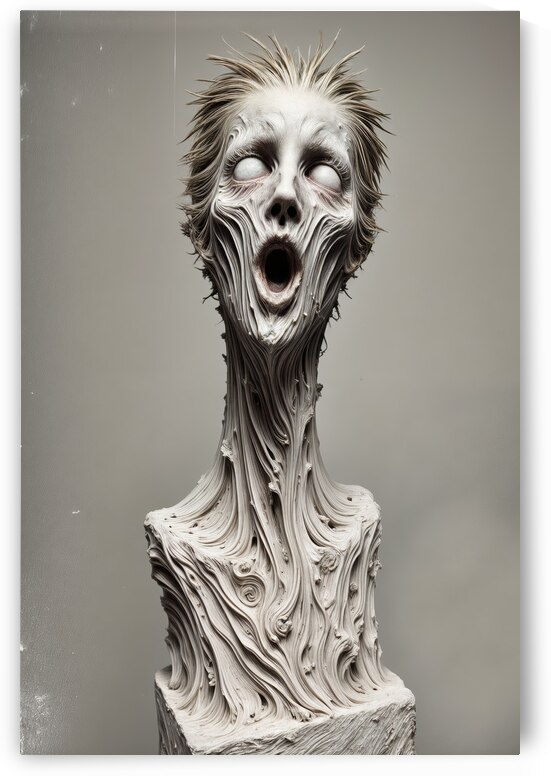  Elongated Sculpture  by Aniima Illussiya