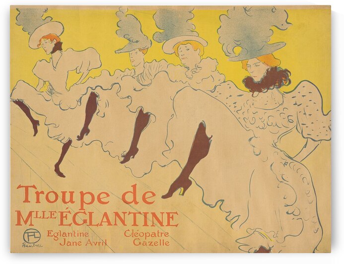 Henri de Toulouse-Lautrec - Flirt by Wirla