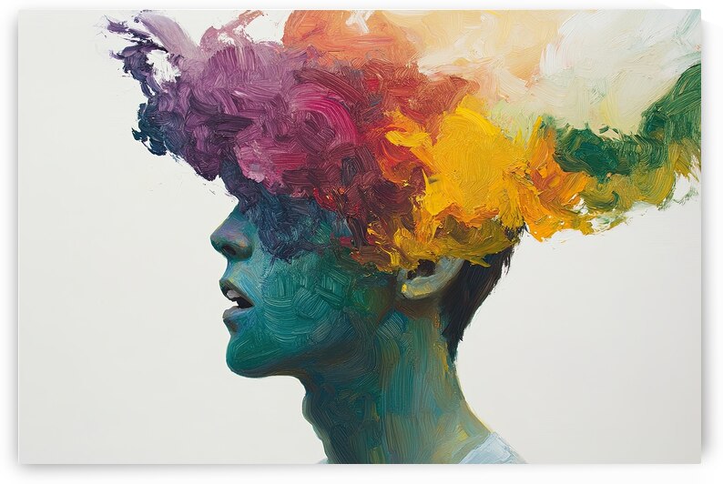 Chromatic Mind Burst H2N9P2 62 by Abstract Rebellion