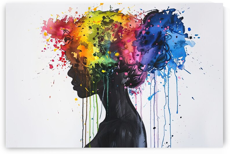 Chromatic Mind Burst H2N3P6 58 by Abstract Rebellion