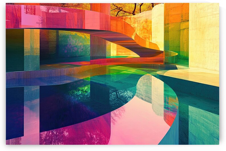 Chromatic Reflections H3N2B9 64 by Abstract Rebellion