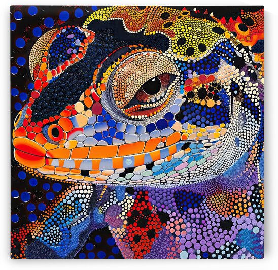 Chromatic Reptilian Gaze Y9K8N2 59 by Abstract Rebellion