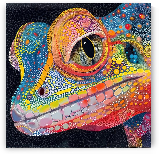 Chromatic Reptilian Gaze 9P2N8J 65 by Abstract Rebellion