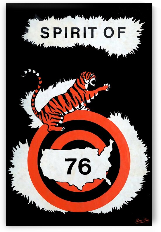1976 Tiger Art by Row One Brand
