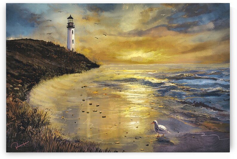 Lighthouse And Friend by James Ranka