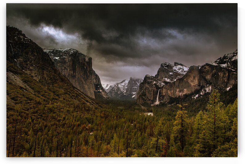 Yosemite Valley in Winter by Norma Brandsberg Photography