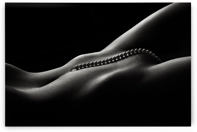 Nude woman bodyscape 45 by Johan Swanepoel
