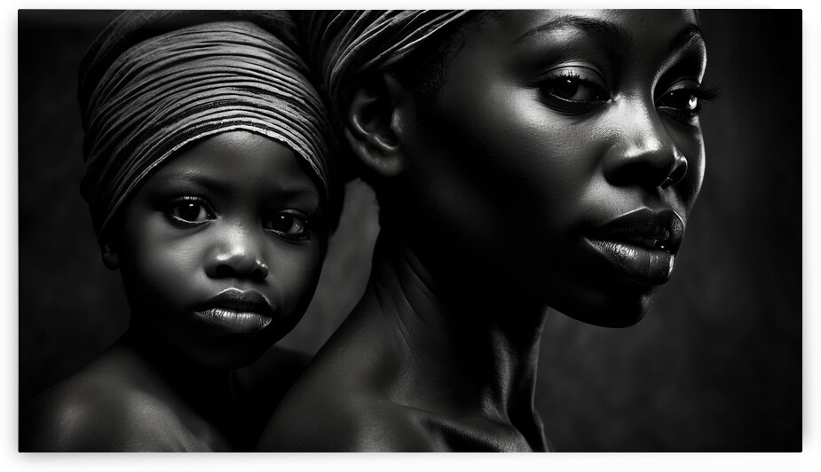 Motherhood in Black and White by The Mabazza Foundation 