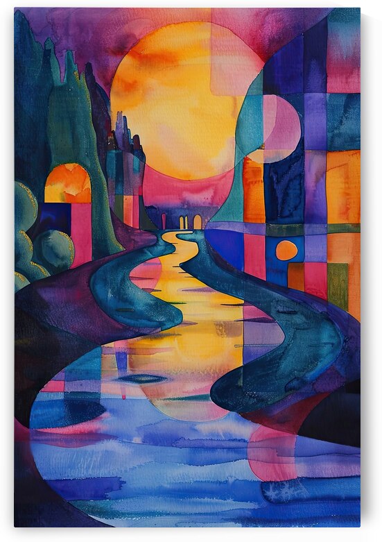 Chromatic River Passage Y92H7N 60 by Abstract Rebellion