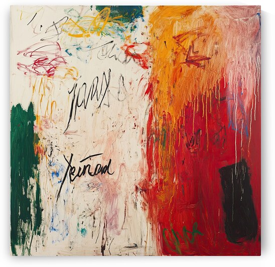 Chromatic Scribbles H2NJP3 48 by Abstract Rebellion