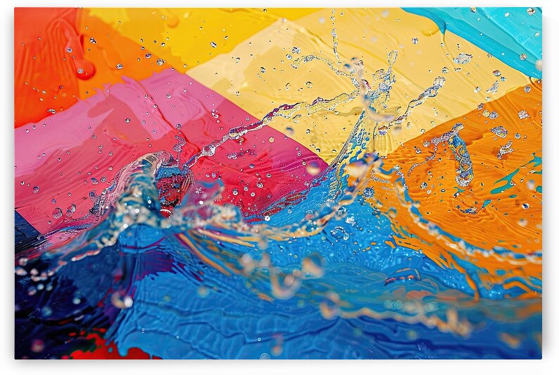 Chromatic Splash H9P4N2 45 by Abstract Rebellion