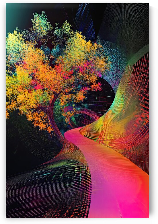 Chromatic Tree Path 9H3N2Z 60 by Abstract Rebellion