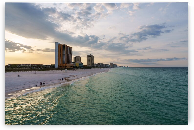 Panama City Gulf Coast Sunrise by Jennifer White