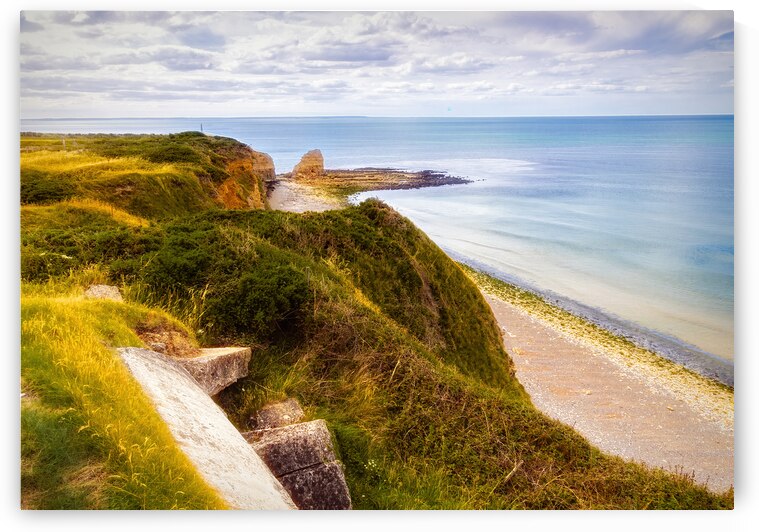 Pointe du Hoc D-Day Landing Beach by Norma Brandsberg Photography