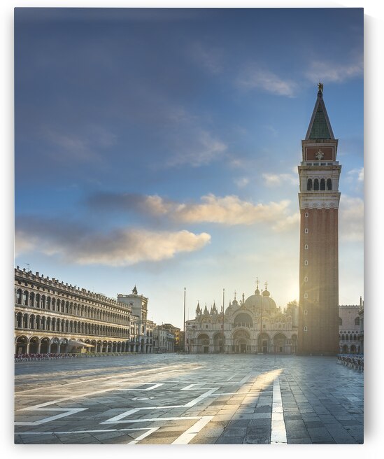 Venice St Marks Square at Sunrise by Stefano Orazzini
