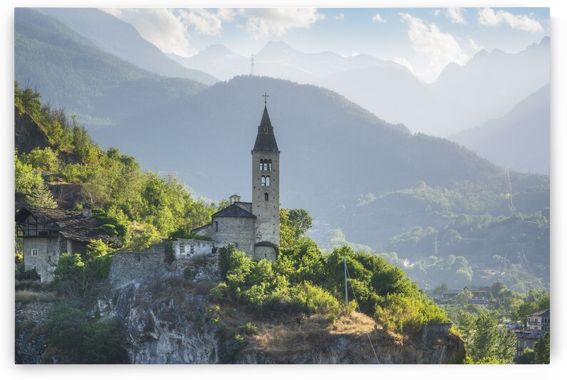 Santa Maria Assunta Church in Villeneuve by Stefano Orazzini