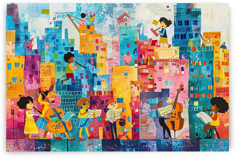 City Symphony Visual 2398N 49 by Abstract Rebellion