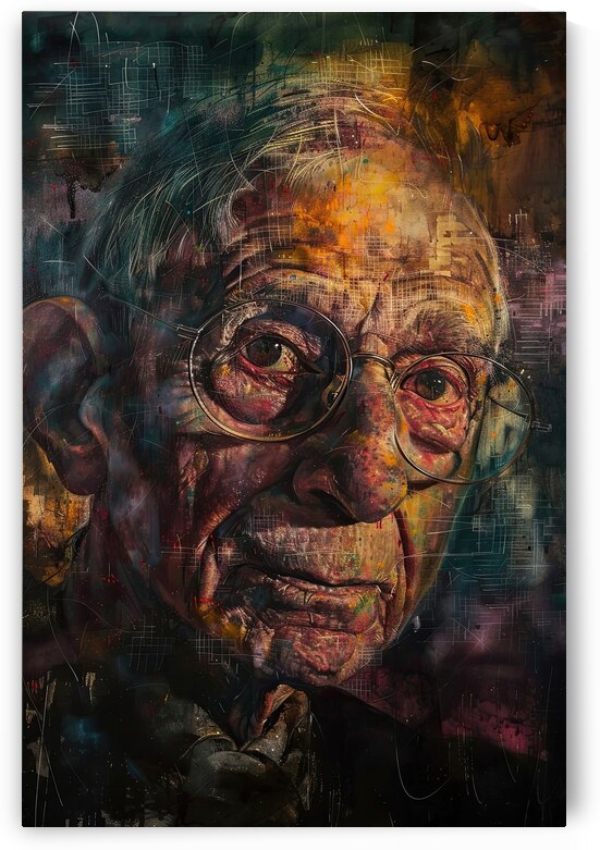 Claude Contemplation 8H29P7 49 by Abstract Rebellion