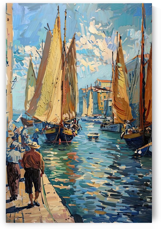 Coastal Harbor Symphony 7892AB 48 by Abstract Rebellion