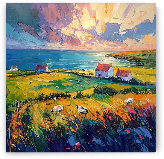 Coastal Pastoral Bliss H3N2P9 50 by Abstract Rebellion