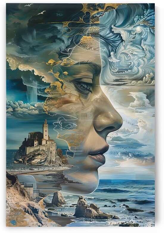 Coastal Reverie JH9N3Z 60 by Abstract Rebellion