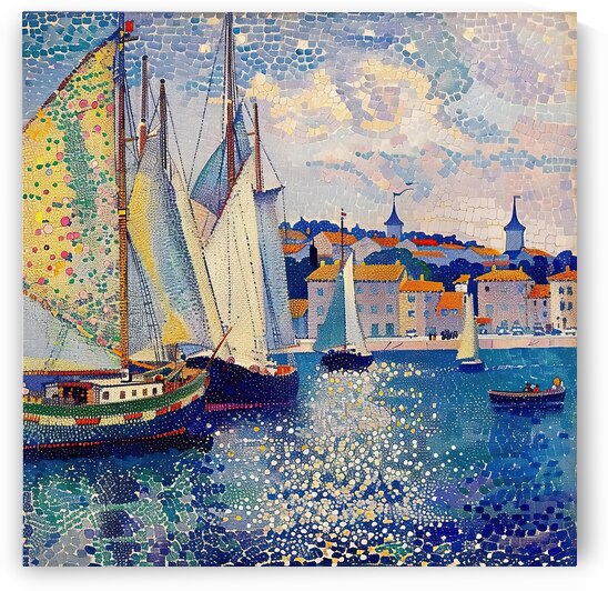 Coastal Sailboats 23HBNZ 65 by Abstract Rebellion