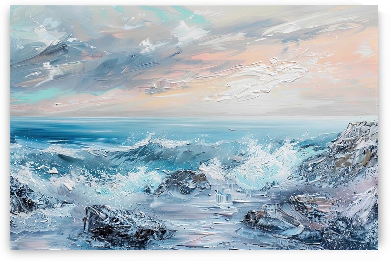 Coastal Symphony At Dawn Y9H7N2 48 by Abstract Rebellion