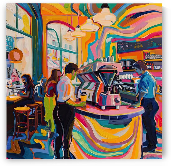 Coffee Shop Vibes 2P3H9N 60 by Abstract Rebellion