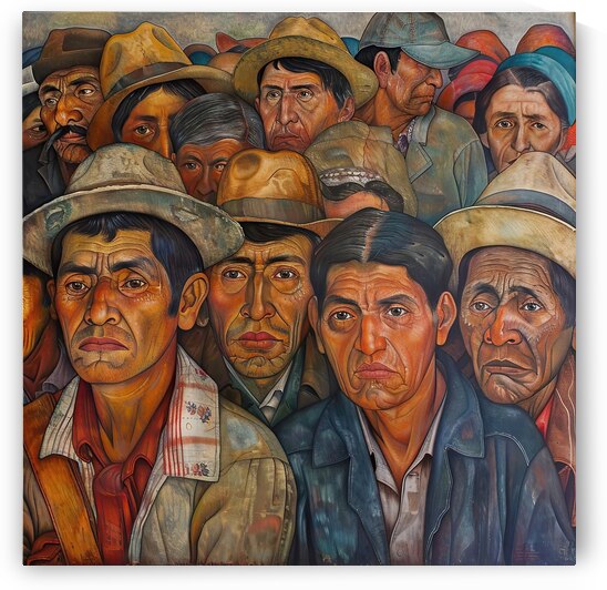 Collective Gaze 8H294P 45 by Abstract Rebellion