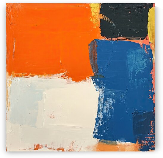 Color Block Harmony 7P3N9H 58 by Abstract Rebellion