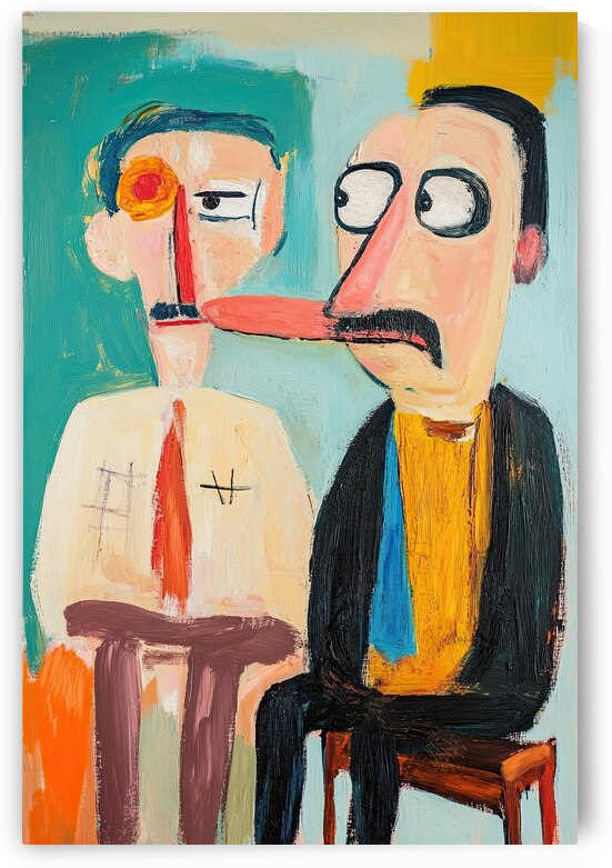 Connected Tongues 98H7P2 55 by Abstract Rebellion