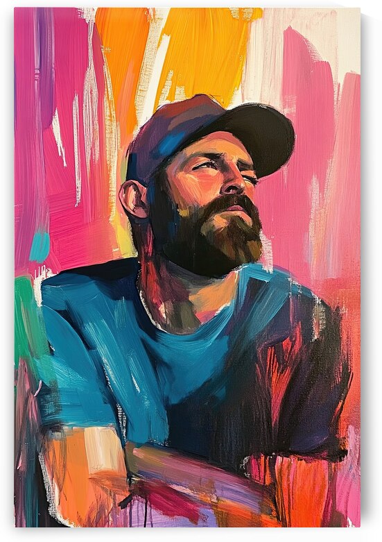 Contemplative Gaze 2PH9N7 50 by Abstract Rebellion