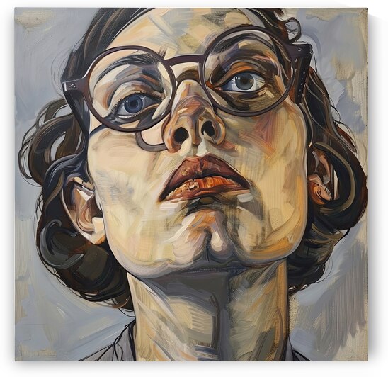 Contemplative Gaze 12345H 45 by Abstract Rebellion