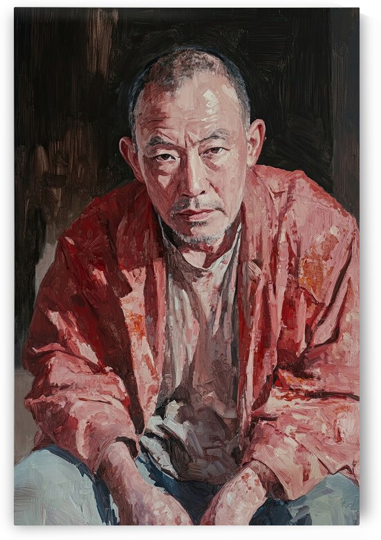 Contemplative Gaze 29H7N4 62 by Abstract Rebellion