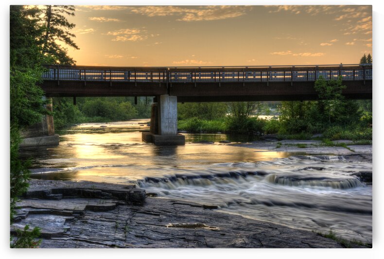 Kakabeka Falls Bridge by Kevin MacTavish