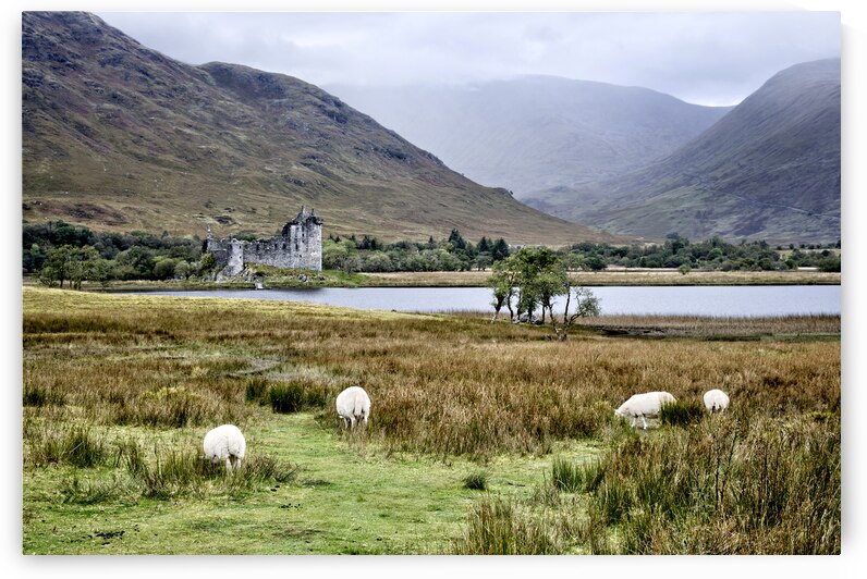 Kilchurn Castle by Kevin MacTavish