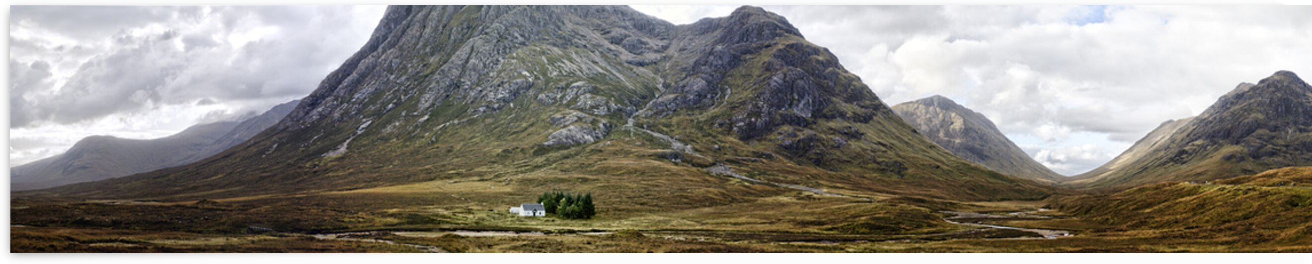 Glencoe Panorama by Kevin MacTavish