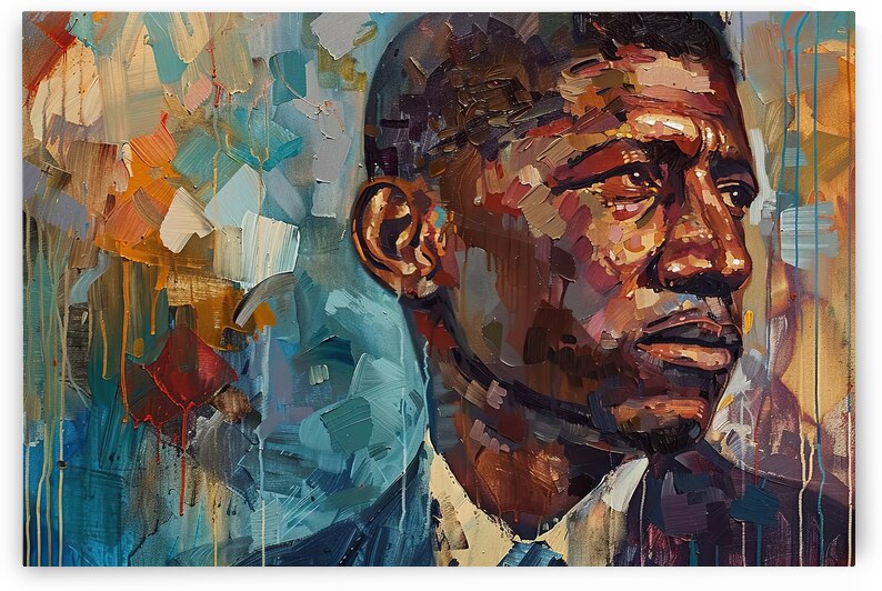 Contemplative Gaze H92N3B 65 by Abstract Rebellion