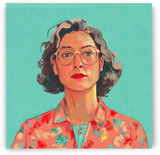 Contemplative Gaze Y5H9N2 58 by Abstract Rebellion