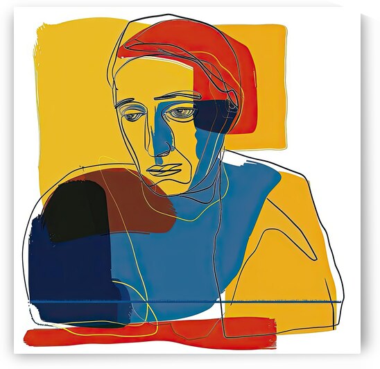 Contemplative Gaze Y59H2N 55 by Abstract Rebellion