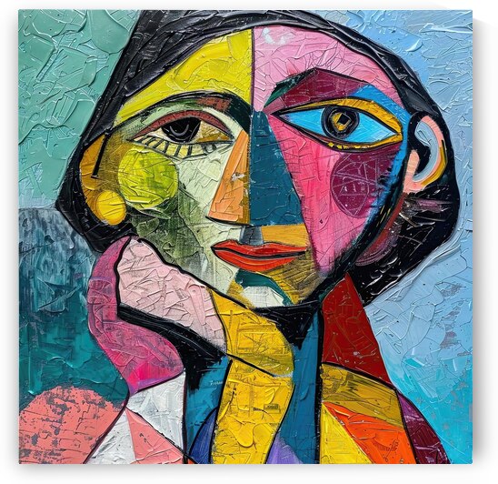 Contemplative Muse H92N3Z 60 by Abstract Rebellion